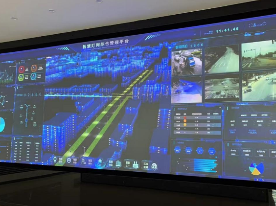 江苏省高邮市智慧灯网指挥中心